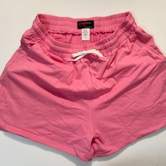 Go Softwear Size XL Pacific French Terry Shorts w/Side Pockets - Flamingo Pink - Picture 2 of 13